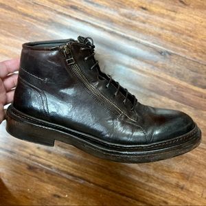 Untamed Street Chukka Boots, Italian Made, Double Zippers.